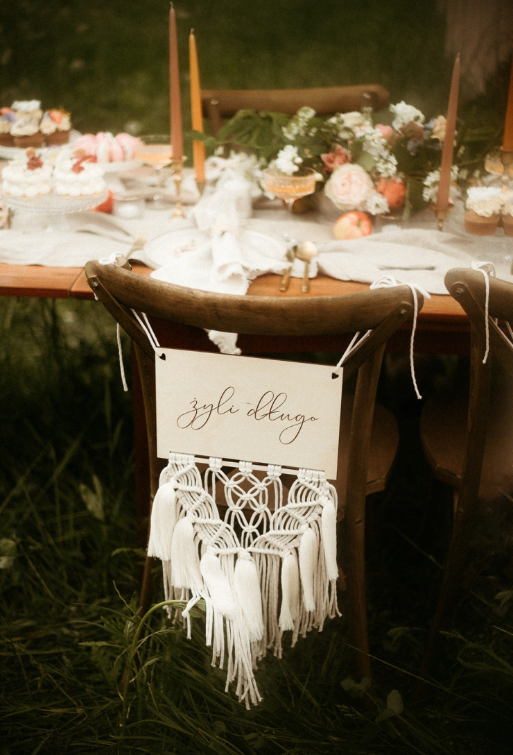 Tabliczki na krzesła