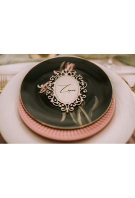 Winietka grawerowana weselna