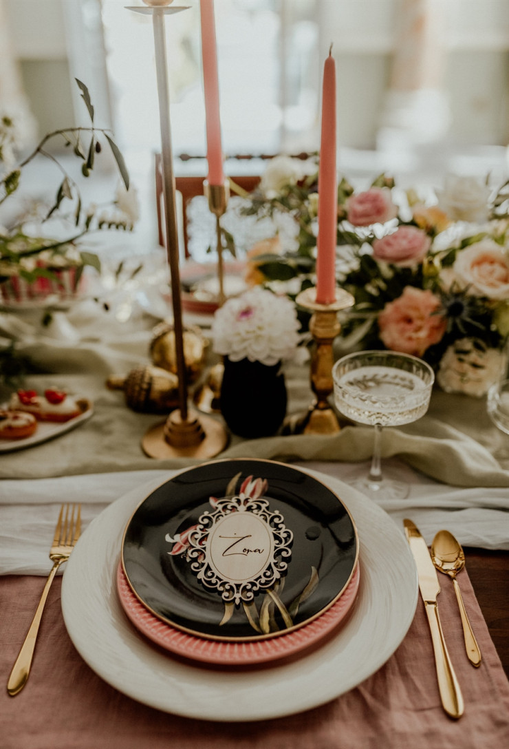 Winietka grawerowana