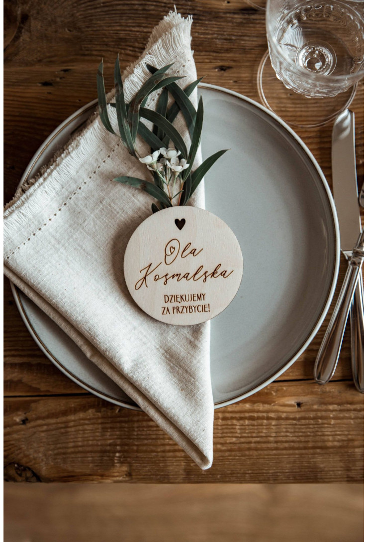 Winietka grawerowana