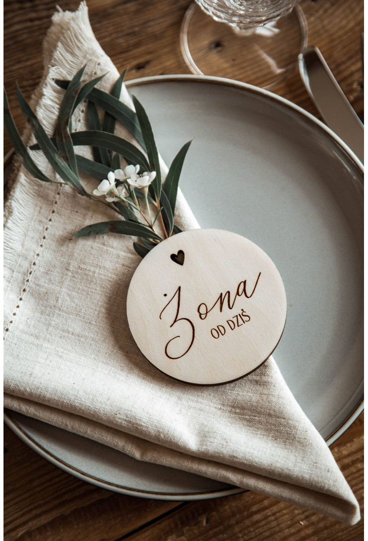 Winietka grawerowana