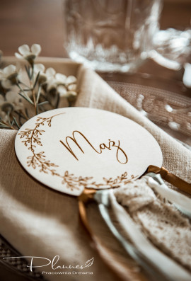 Winietka grawerowana łapacz snów