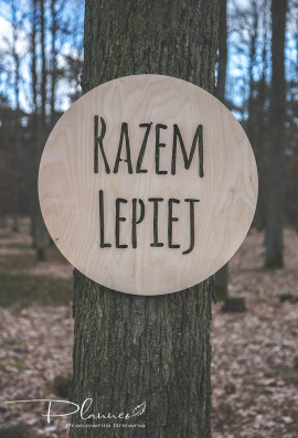 Koło Razem Lepiej z drewna