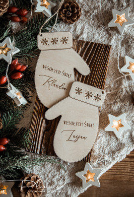 Drewnane rękawiczki