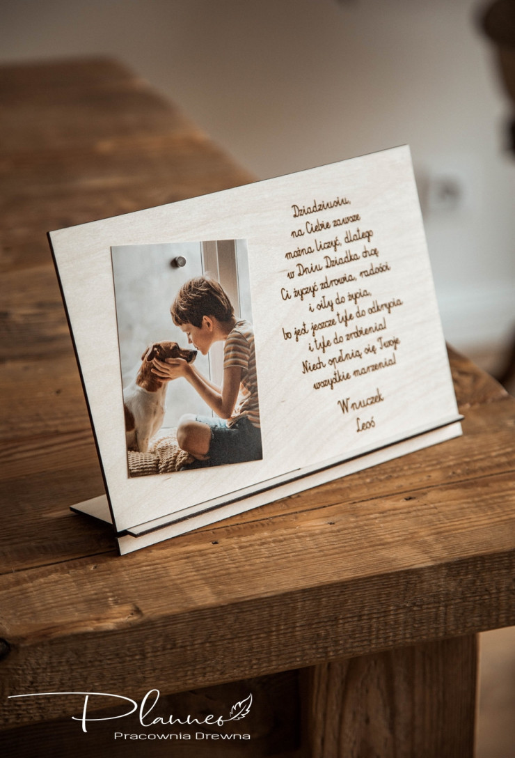 Ramka na zdjęcia wnuków