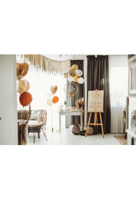 Drewniana tablica Baby Shower