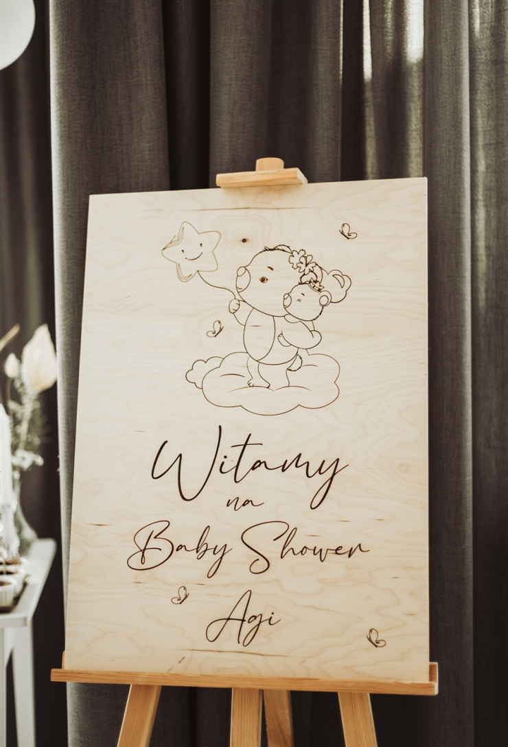 Tablica powitalna Baby Shower