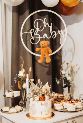 Obręcz na Baby Shower