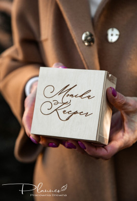 Pudełko na obrączki