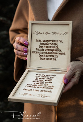 Pudełko prośba o błogosławieństwo