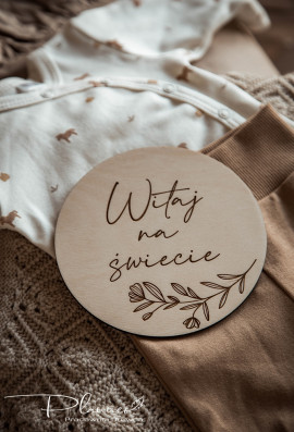 Tabliczka z dowolnym napisem