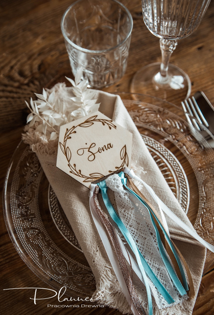 Winietka grawerowana