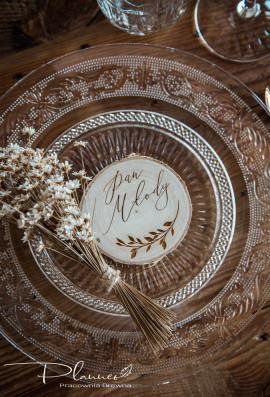 Winietka grawerowana ślubna