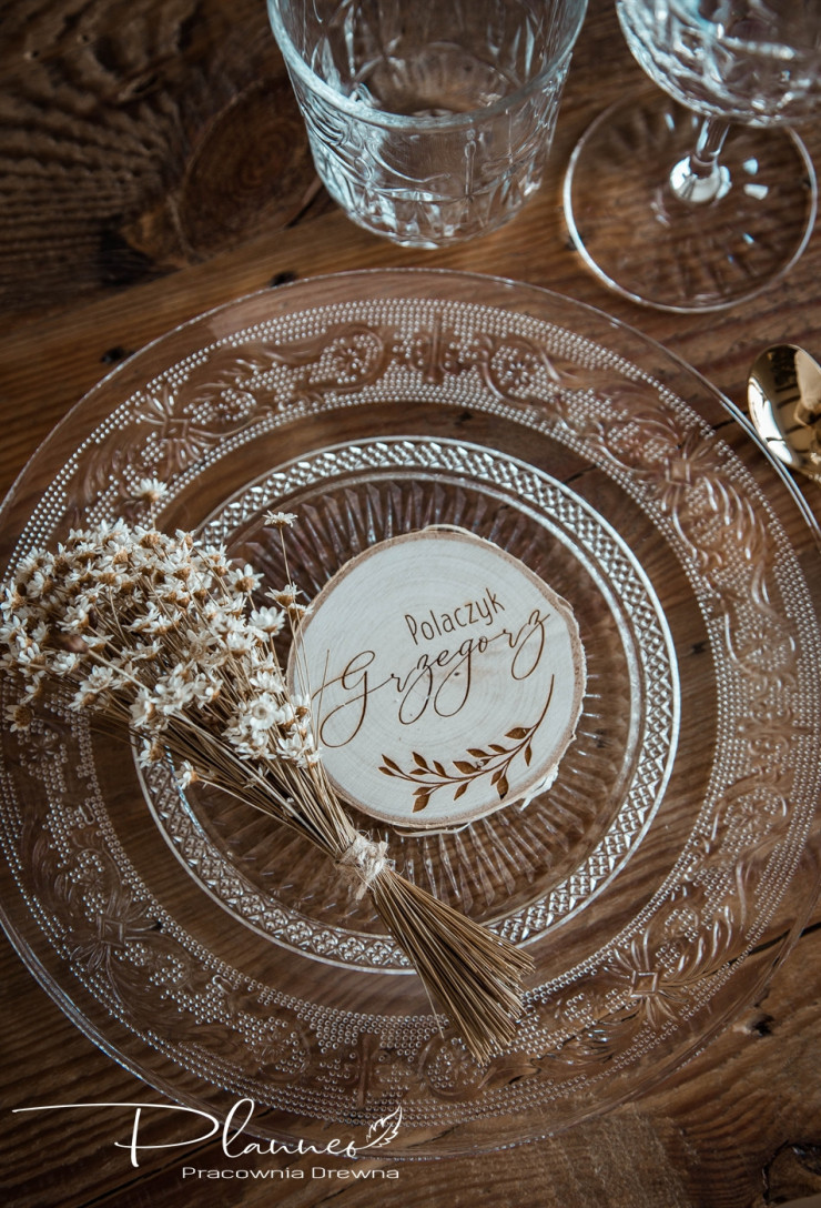 Winietka grawerowana