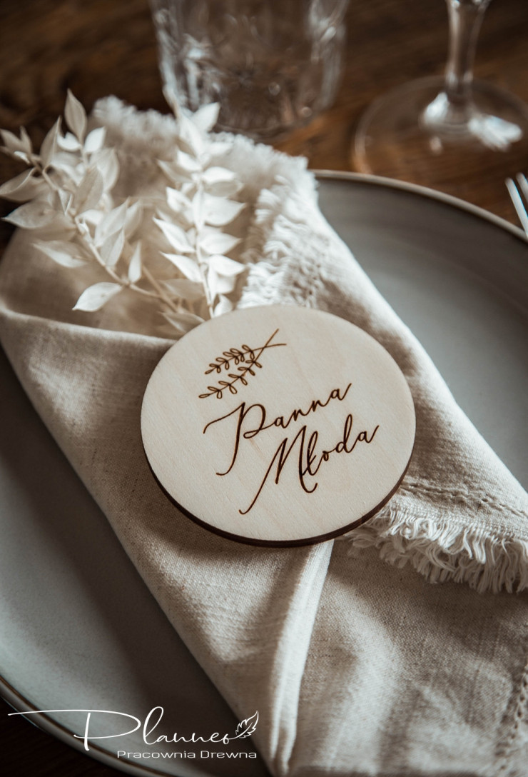 Winietka grawerowana