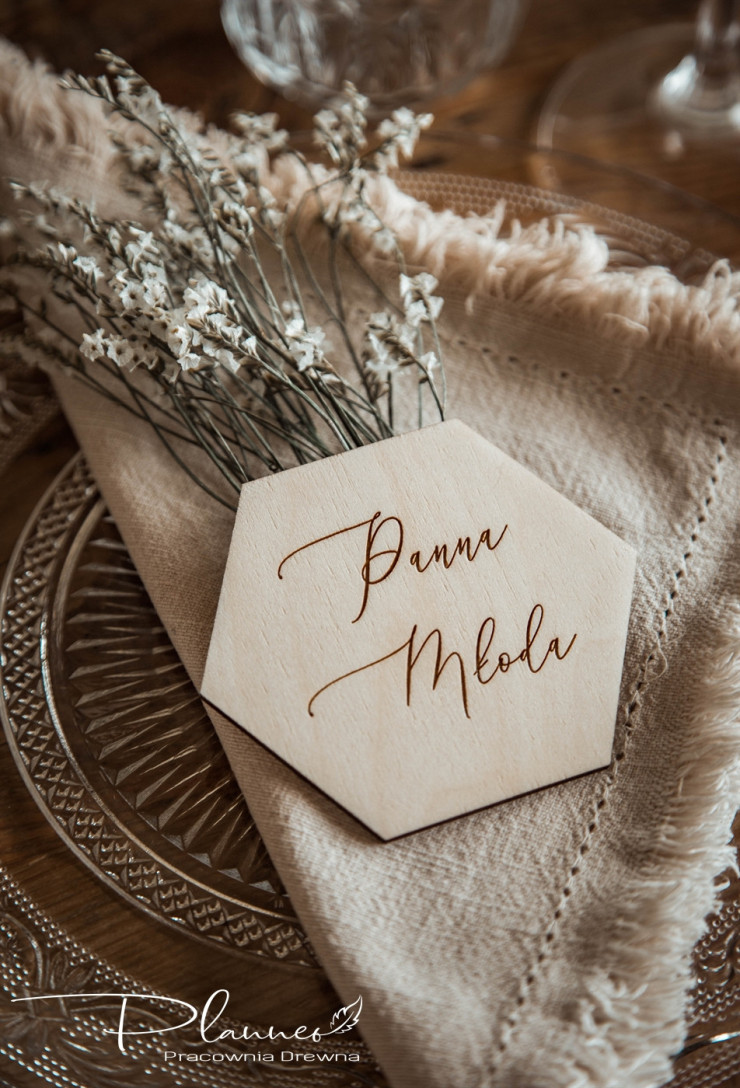 Winietka grawerowana