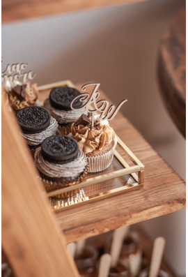 Minitopper inicjały