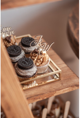 Minitopper inicjały