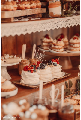 Minitopper z inicjałami