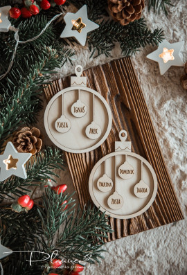 Bombka Rodzina grawer