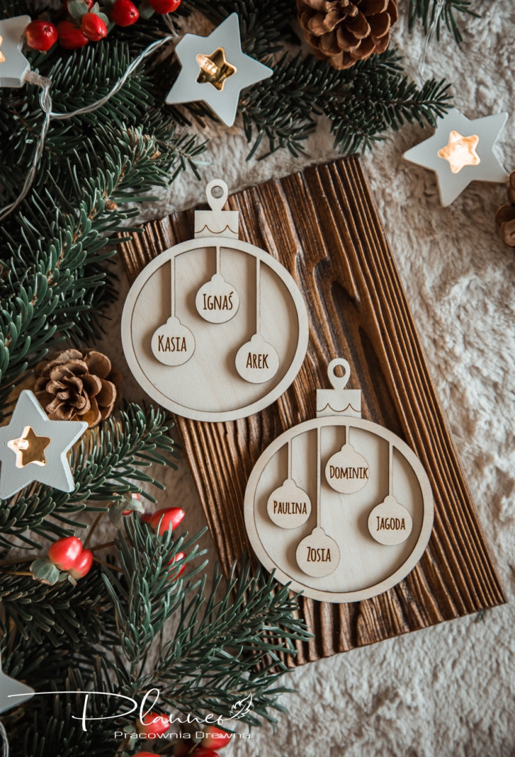 Bombka Rodzina grawer