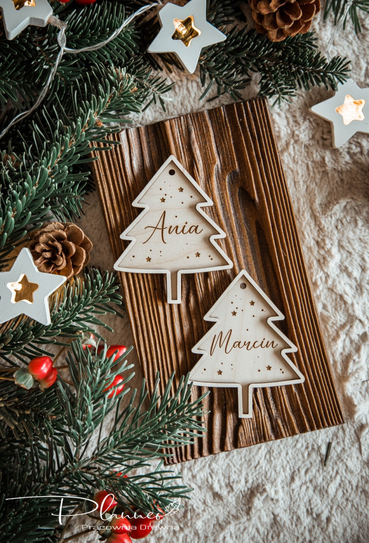 Choinka z imieniem grawer
