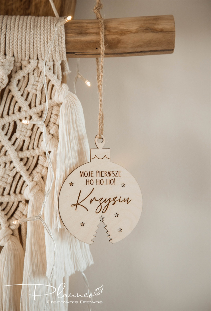 Bombka moje pierwsze Ho ho ho!