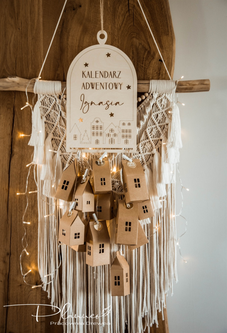 Kalendarz adwentowy kamieniczki