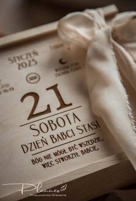 Pudełko na zdjęcia dla Babci