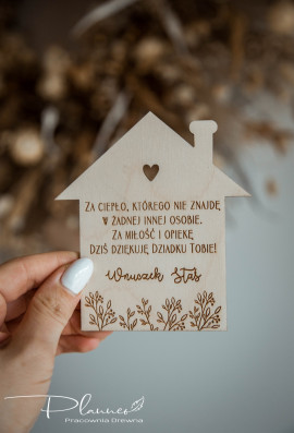 Drewniany domek dla Babci i Dziadka