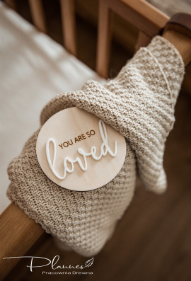 Tabliczka do zdjęć Loved