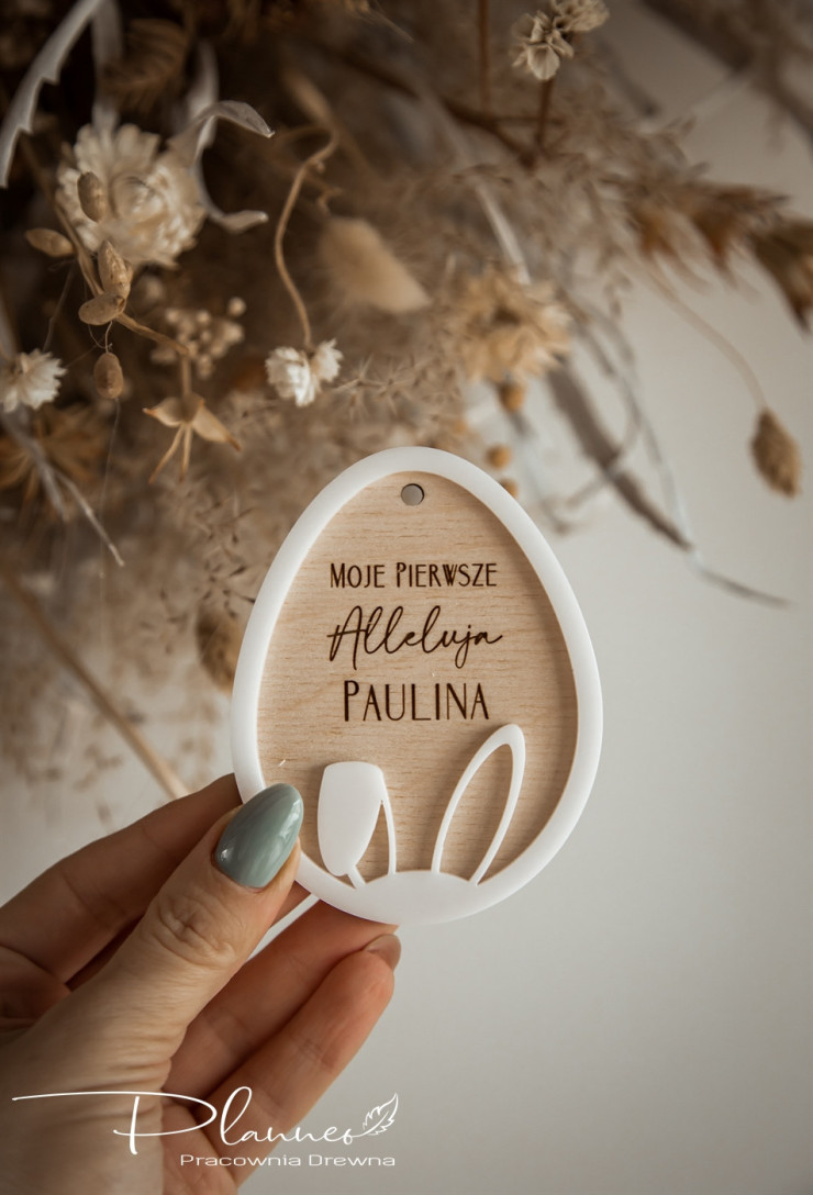 Zawieszka Moje Pierwsze Alleluja z pelxi