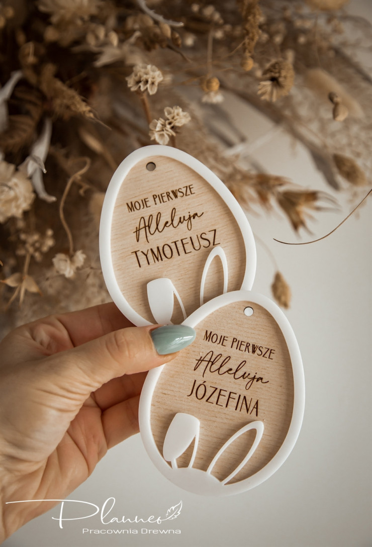 Zawieszka Moje Pierwsze Alleluja z pelxi