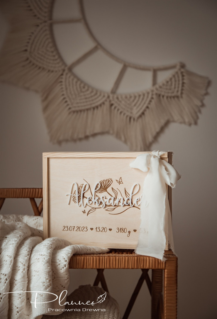 Pudełko wspomnień Motylki