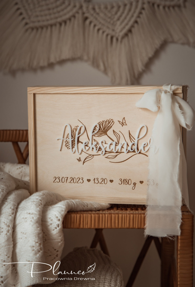 Pudełko wspomnień Motylki