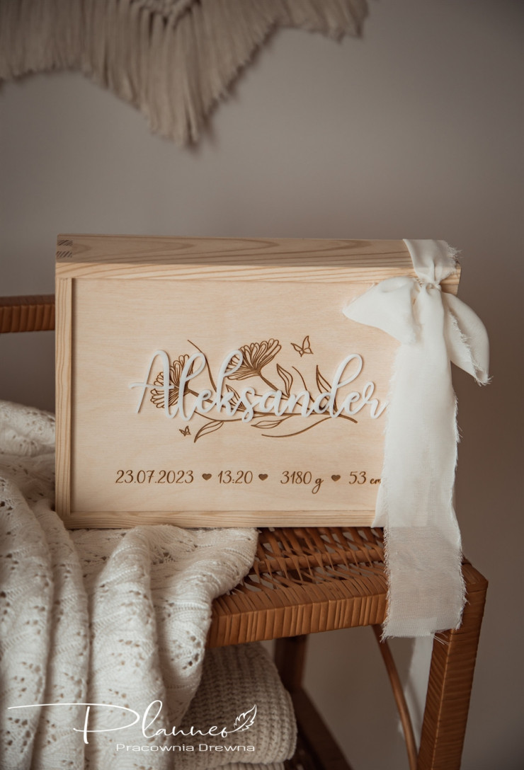 Pudełko wspomnień Motylki