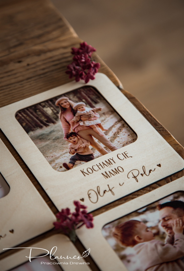 Ramki ze zdjęciami instax Mama Tata