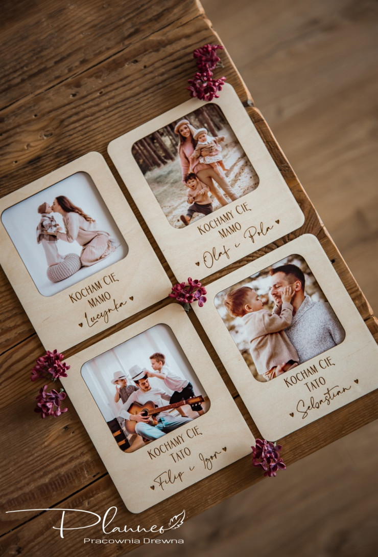Ramki ze zdjęciami instax Mama Tata
