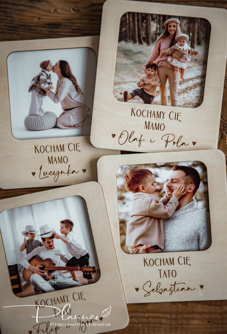 Ramki ze zdjęciami instax Mama Tata