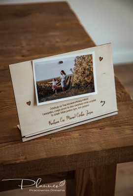 Ramka do zdjęcia z serduszkami