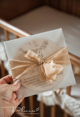 Zaproszenie na Chrzest Świety