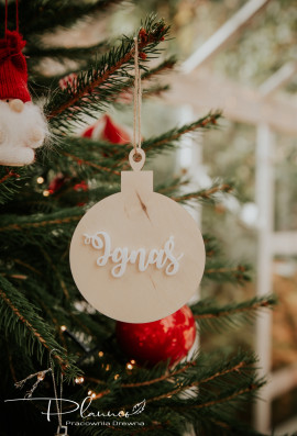 Bombka z mlecznym imieniem