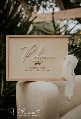 Szkatułka na zdjęcia gwiazda betlejemska