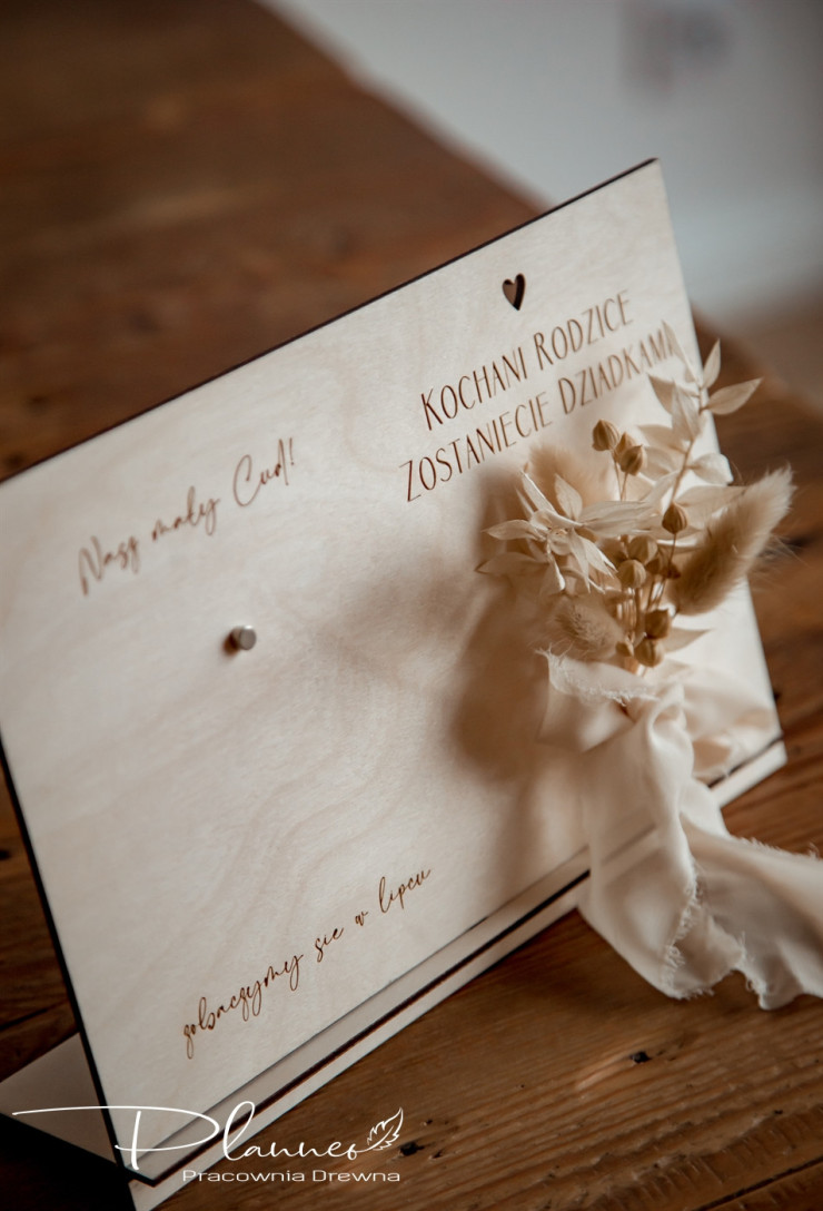 Kochani Rodzice zostaniecie Dziadkami