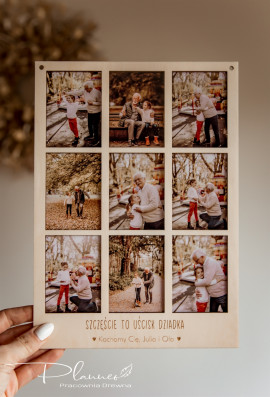 Ramka na 9 zjęć Babcia Dziadek