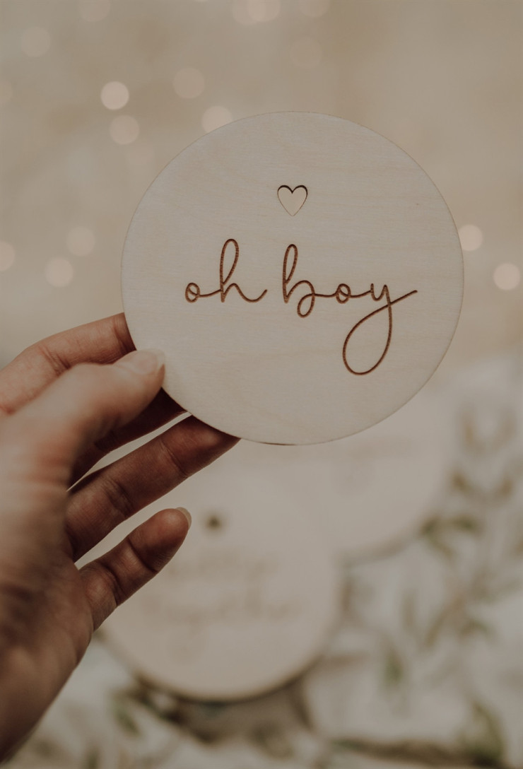 Tabliczki do zdjęć z serduszkiem