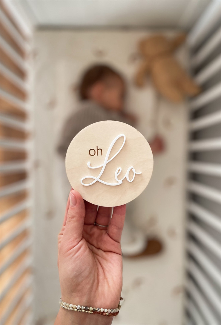 Tabliczka do zdjęć Oh