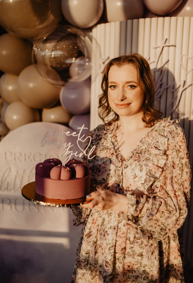 Topper sweet baby girl