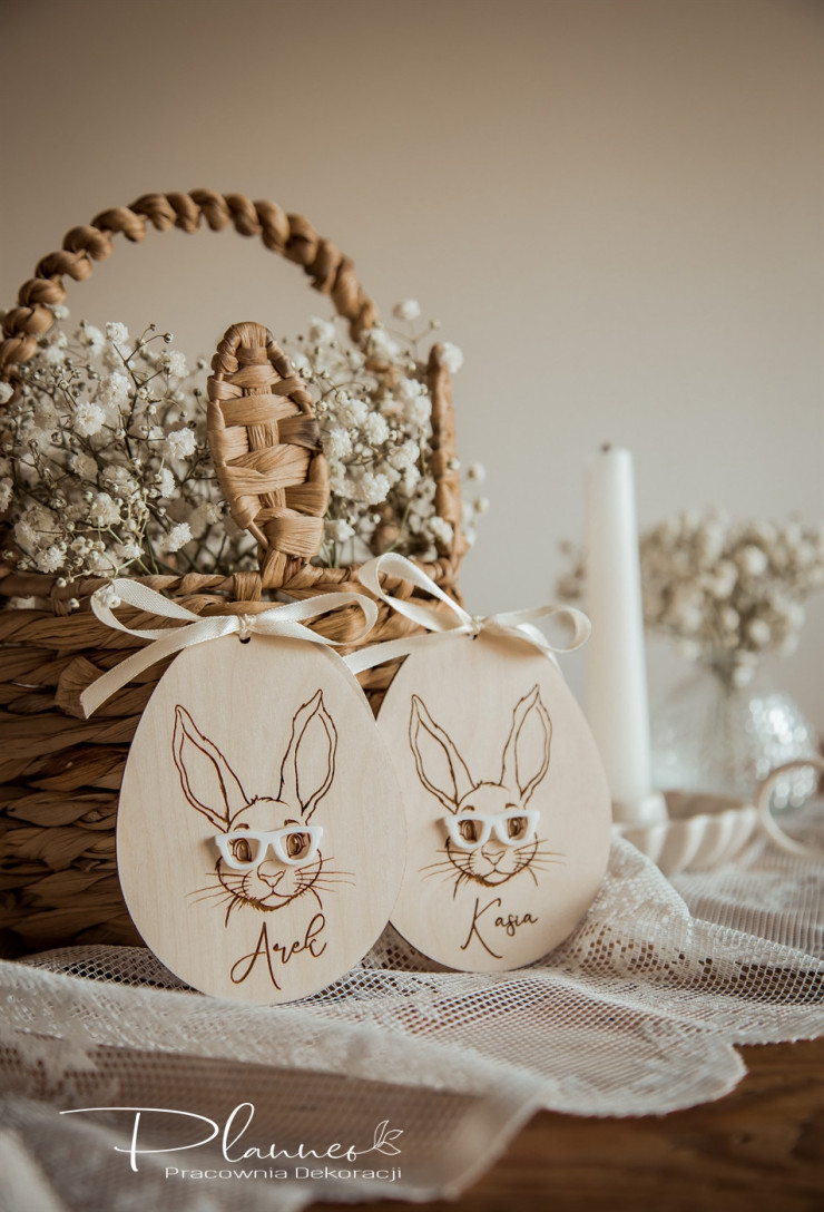 Jajko Zając w okularach