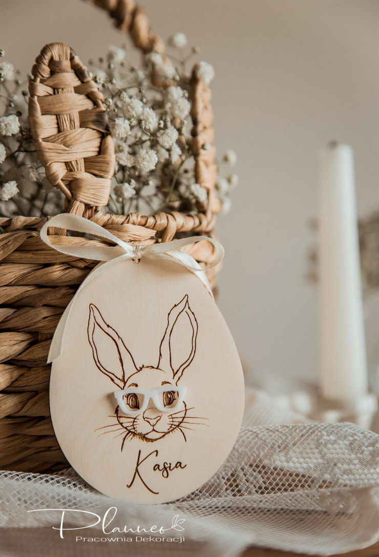 Jajko Zając w okularach